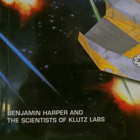 Star Wars Paper Folded Flyers Starfighter Construction Kit Book by Klutz Labs - Picture 8 of 11